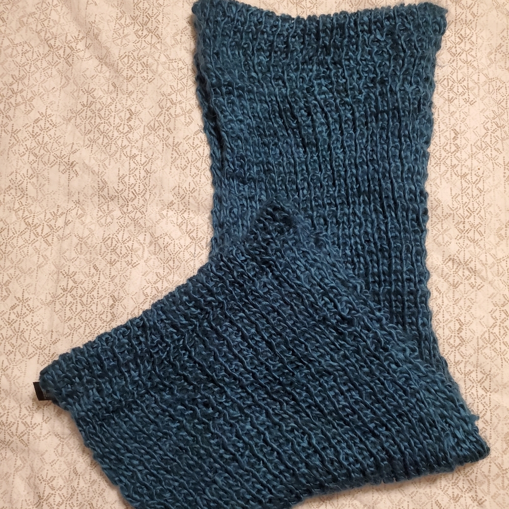 Teal Infinity Scarf